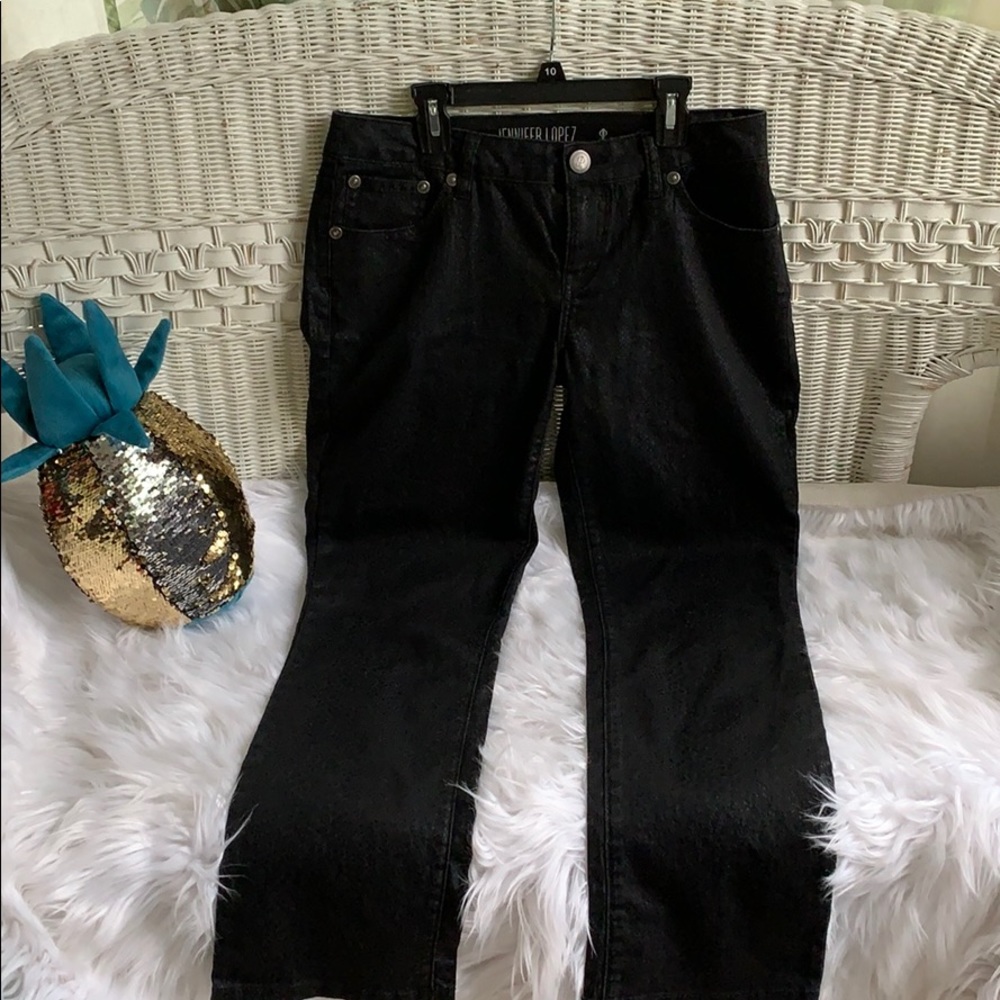 Jennifer Lopez snakeskin jeans